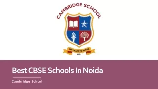 Best CBSE Schools In Noida