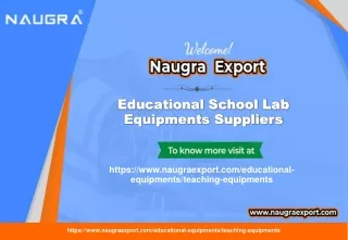Educational School Lab Equipments Suppliers