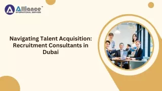 Navigating Talent Acquisition Recruitment Consultants in Dubai