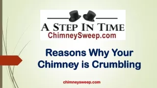 Reasons Why Your Chimney is Crumbling