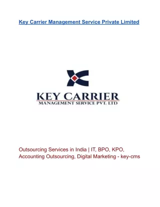 Key Carrier Management Service Private Limited (PDF)