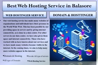 Best Web Hostinger Service in Balasore smiwa infosol