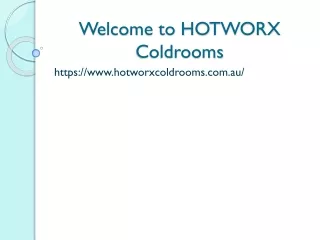 Mobile Cold Rooms Brisbane