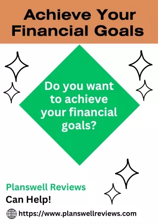 Planswell Reviews - Achieve Your Financial Goals