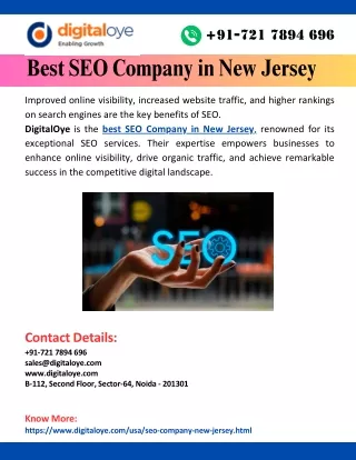 Best SEO Company in New Jersey