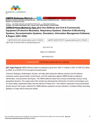 CBRN Defense Market Size, Share, Trends Analysis Report 2026