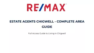 Remax Real Estate Agents Chigwell