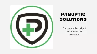 Panoptic's Holistic Executive Security Solutions