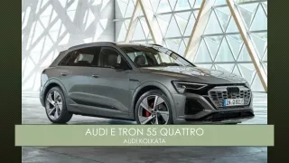 Audi E Tron 55 Quattro