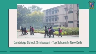 Top Schools In New Delhi