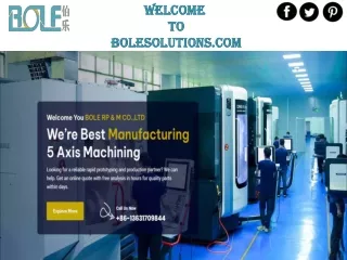 Bolesolutions Provide the best Rapid Prototype