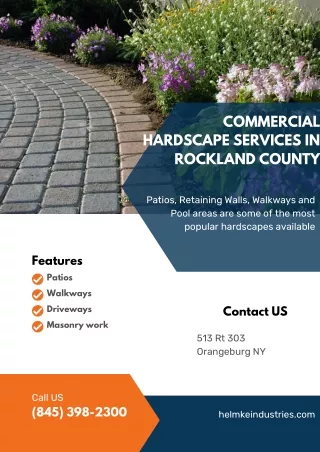 Commercial Hardscape Services in Rockland County