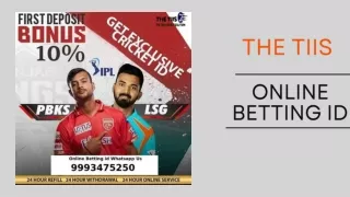 Best Betting id Site | 99934-75250 | THETIIS