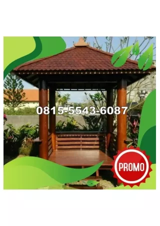 0823-3777-8295 Buat Gazebo Minimalis