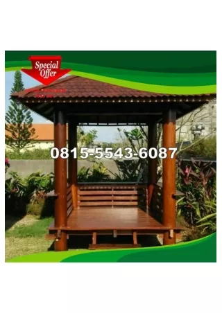 0823-3777-8295 Harga Gazebo Di Jepara