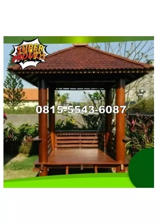 0823-3777-8295 Harga Gazebo Jati Jepara