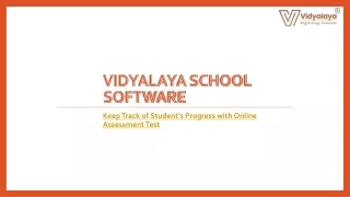 Keep Track of Student’s Progress with Online Assessment Test