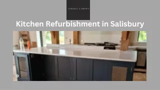 Kitchen Refurbishment in Salisbury