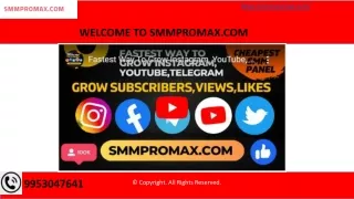 SMM panel services