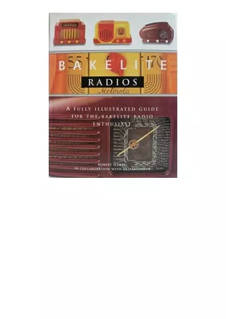 Ebook download Bakelite Radios A Fully Illustrated Guide For The Bakelite Radio Enthusiast full