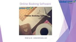 Online Booking Software