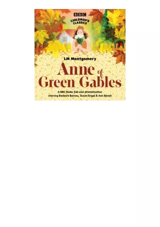 Download PDF Anne of Green Gables BBC Childrens Classics for android