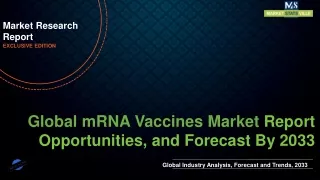 mRNA Vaccines Market Size to Reach US$ 48,272.23 million by 2033