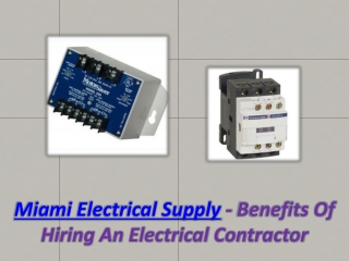 Miami Electrical Supply