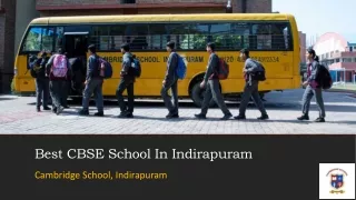 Best CBSE School In Indirapuram