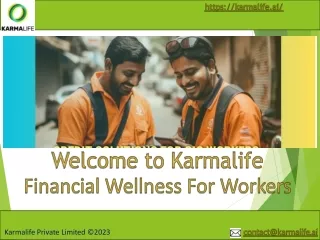 Financial wellness for workers