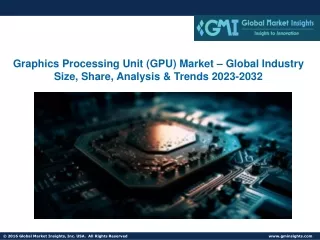 Graphics Processing Unit (GPU) Market – Global Industry Size, Share, Analysis