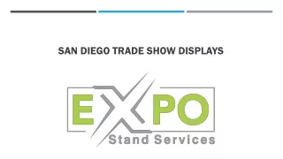 San Diego Trade Show Displays