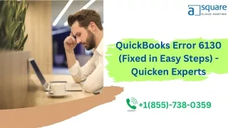 Working Ways to Eliminate QuickBooks Update Error 6130 Quickly