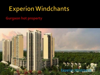 Experion Windchants new project in sector 112 Gurgaon