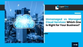 Unmanaged vs Managed Cloud Services Which One Is Right for Your Business