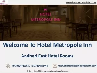 Andheri East Hotel Rooms