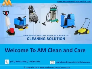 Cleaning machine manufacturers in Mumbai