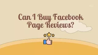 Can I Buy Facebook Reviews | ShopperChecked
