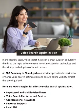 Voice Search Optimization