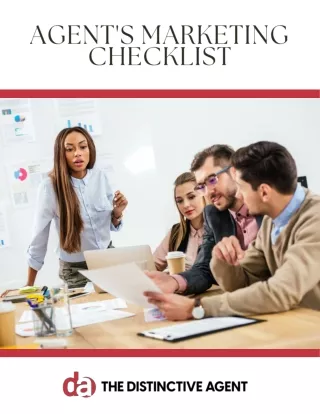 Agent's Marketing Checklist