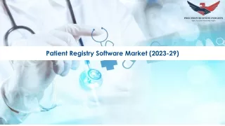 Patient Registry Software Market