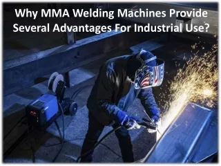 Most Important Types Of MMA Welding Machine