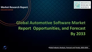 Automotive Software Market