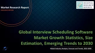 Interview Scheduling Software Market Growth Statistics, Size Estimation, Emerging Trends to 2030