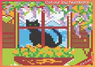 (PDF) Colour by Numbers: Coloring Book with 40 Unique mystery circles colors col