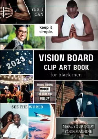 READ [PDF] Vision Board Clip Art for Black Men: A Collection of 200 Pictures and