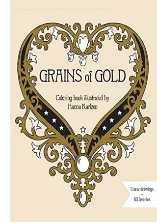 [PDF] DOWNLOAD FREE Grains of Gold Coloring Book free