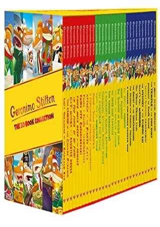 get [PDF] Download Geronimo Stilton: The 30 Book Collection