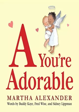 [PDF] DOWNLOAD A You're Adorable