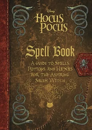 Read ebook [PDF] The Hocus Pocus Spell Book